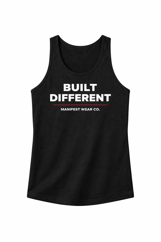 Built Different Athletic Tank
