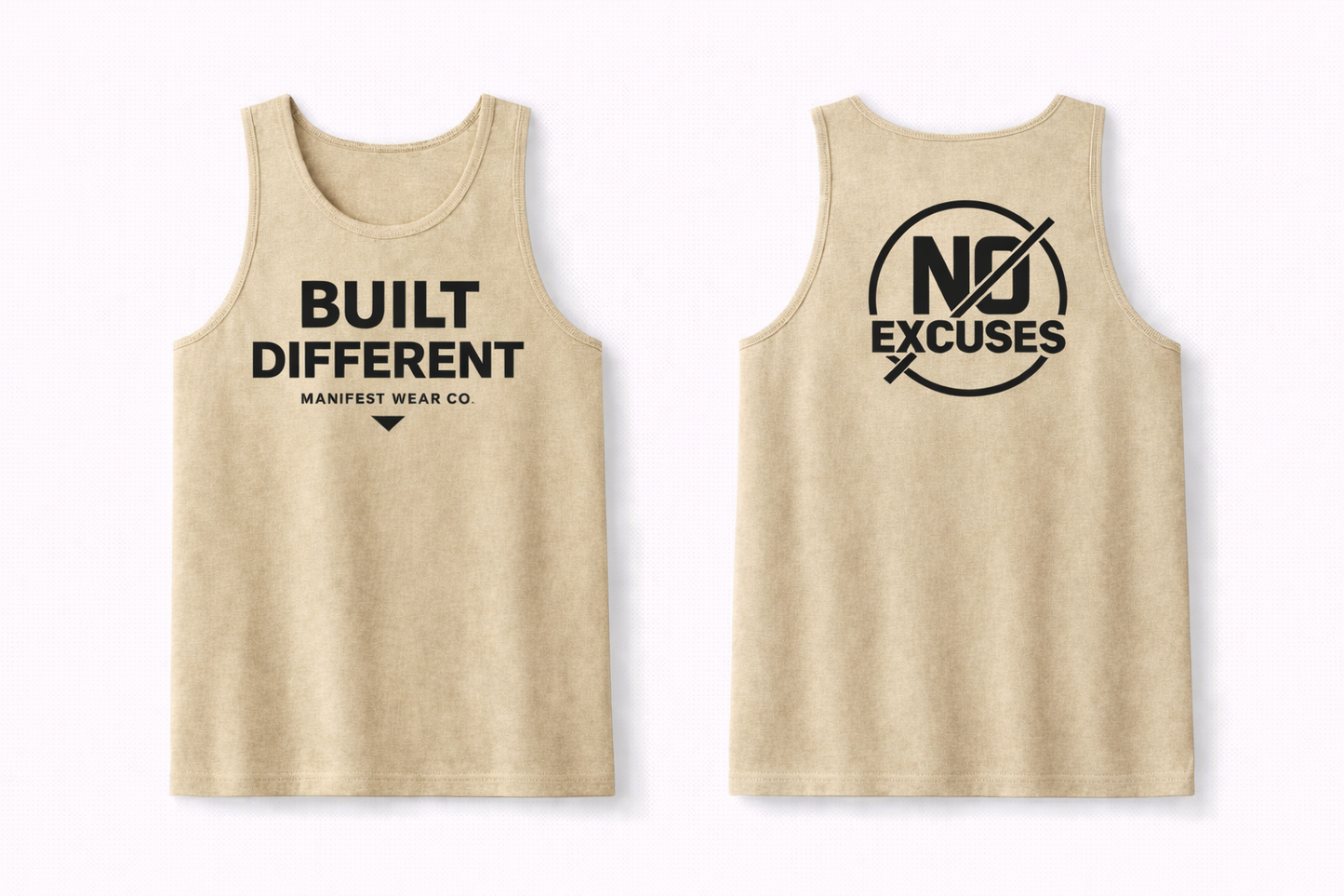 Built Different Athletic Tank