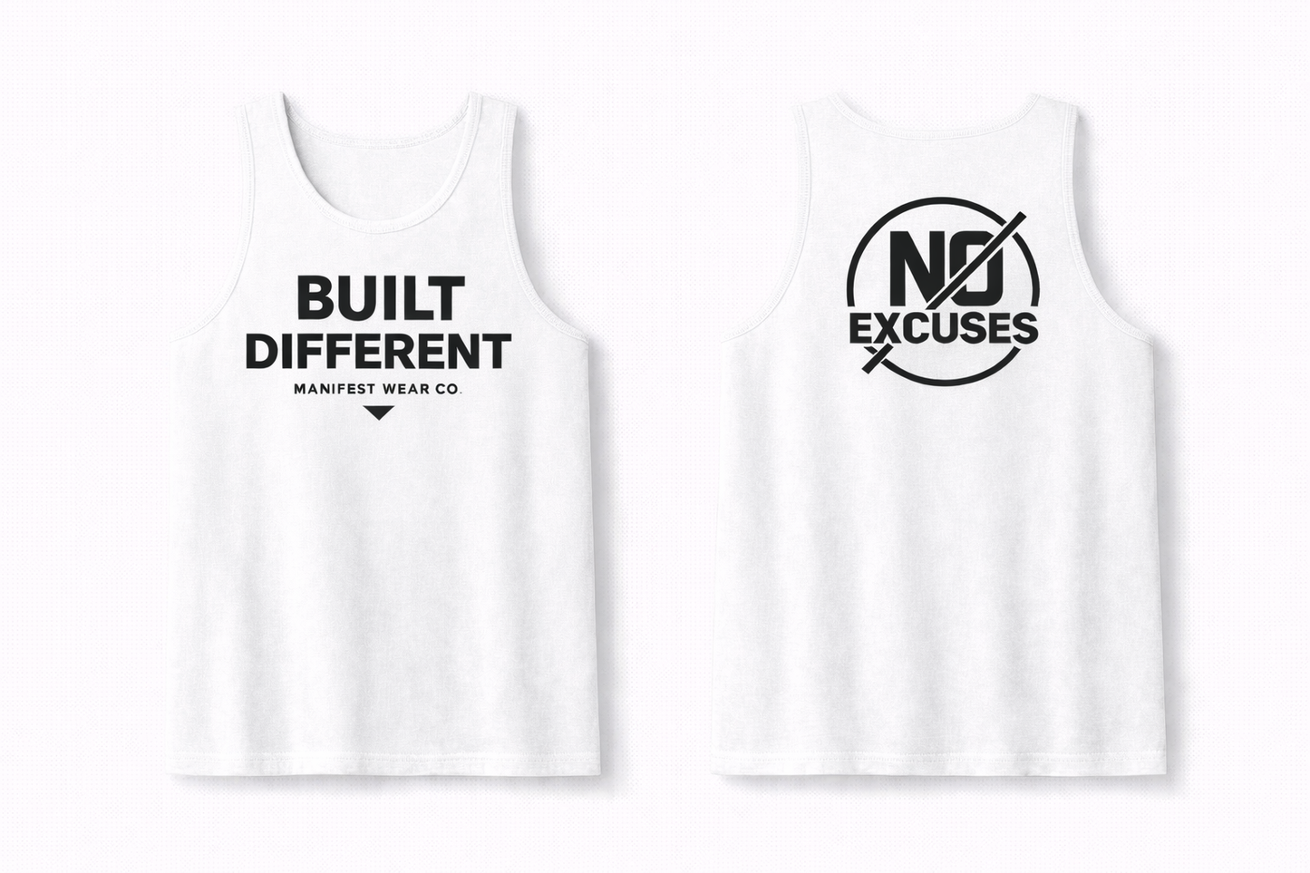 Built Different Athletic Tank