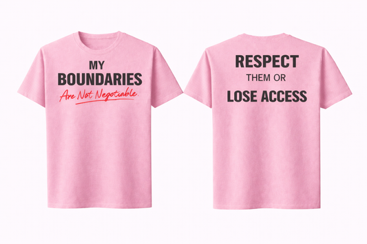 My Boundaries Tee