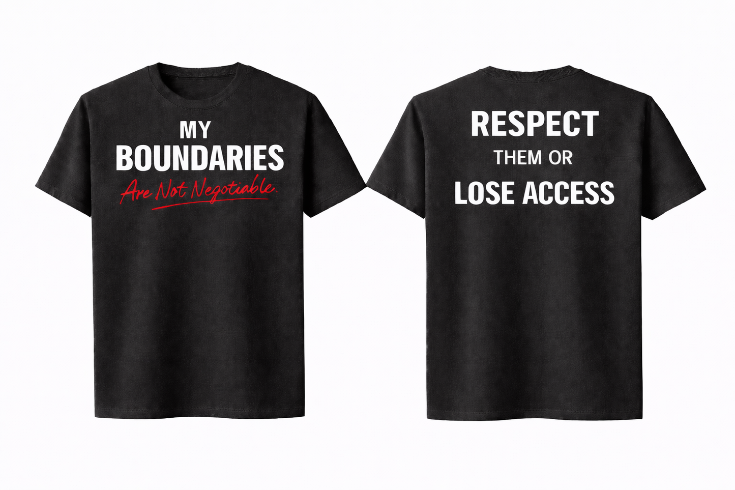 My Boundaries Tee