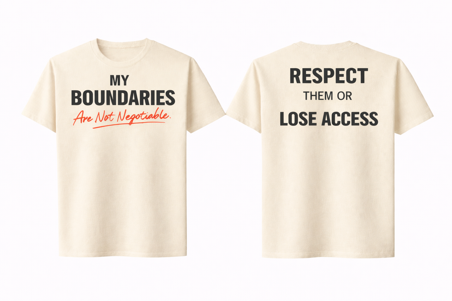 My Boundaries Tee