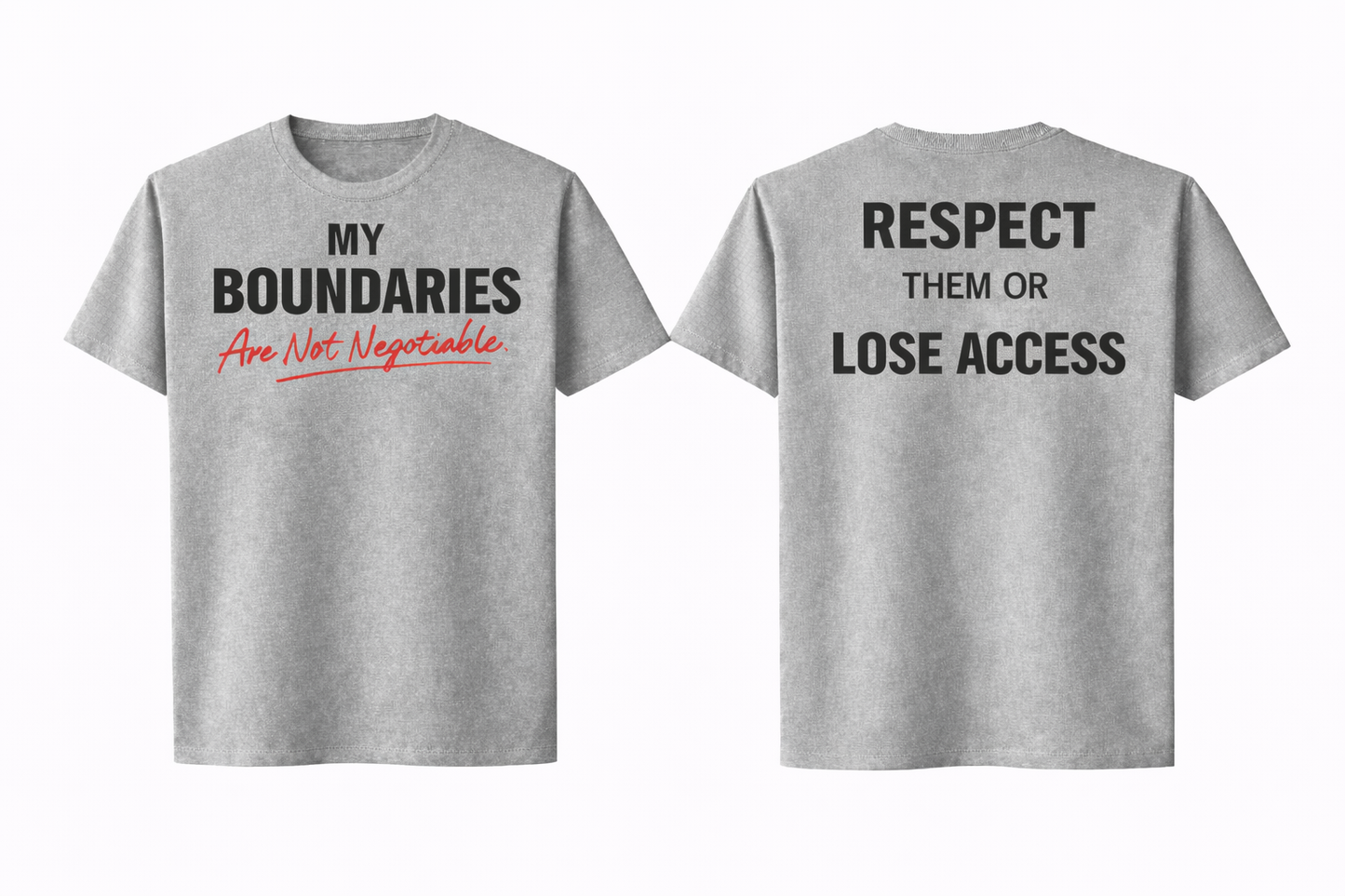 My Boundaries Tee